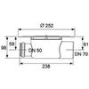 TECE TECEdrainpointS 3603500 Душевой трап свободностоящий