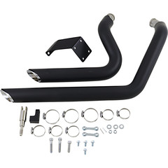 VANCE & HINES EXHAUST SS STG BLK99-03XL SHORTSHOTS STAGGERED BLACK