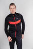 Мужской лыжный жилет Nordski Base black-red - 1
