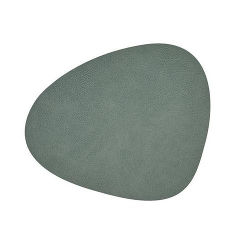 Подстановочная салфетка фигурная 37х44 см, толщина 1,6мм Hippo pastel green LindDNA-981130