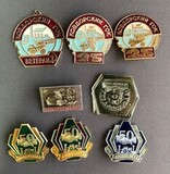 K14479 Ковдорслюда Ковдорский ГОК 25 лет, 40 лет, 50 лет разновиды, ветеран (8 знаков) K14479 Ковдорслюда Ковдорский ГОК 25 лет, 40 лет, 50 лет разновиды, ветеран (8 знаков)