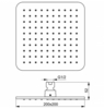 Ideal Standard Idealrain B0024XG Верхний душ 200x200 мм