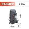 Картинка рюкзак туристический Ai One 8187 grey - 2