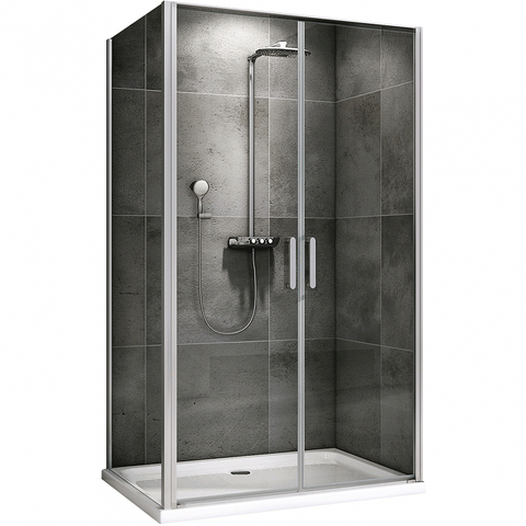 Abber Sonnenstrand AG04100C-S85 Душевой уголок, 100x85x195, цвет: хром