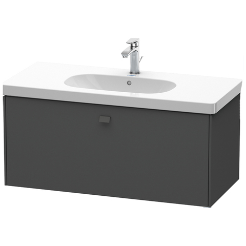 Duravit Brioso BR404704949 Тумба подвесная под раковину 1020х469х452 мм, с 1 выдвижным ящиком, цвет графит матовый 49 (для 034210)