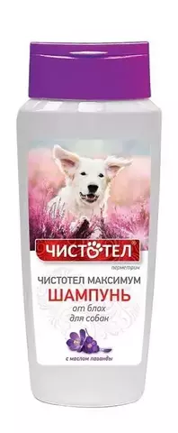 Чистотел Максимум Шампунь для собак от блох 250мл