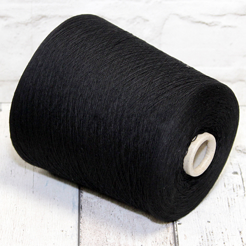 Смесовка с кашемиром (5%) NEW MILL ECO DANIEL 1/1450 черный