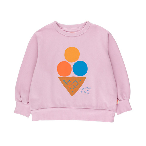 Свитшот Tinycottons Ice Cream Light Violet