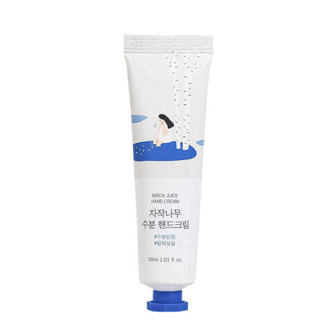 Увлажняющий крем для рук с берёзовым соком ROUND LAB Birch Juice Hand Cream 30 мл