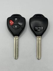 TЗаготовка автомобильного ключа toyota 2+1кн(с красн.кн.)корп.дист.кл. 14555