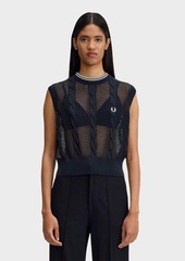 Жилет FRED PERRY Mesh Cable Knit Tank