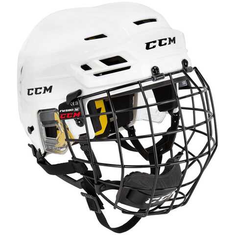 Шлем с маской CCM TACKS 210 S белый