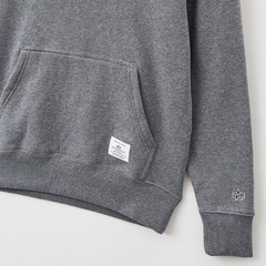 Толстовка Alpha Industries Essential Hoodie Medium Charcoal Heather (Серая)