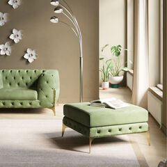 Пуф Bellissima Velvet Green 80 см
