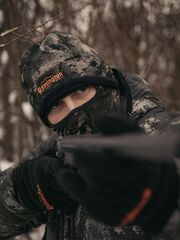 Демисезонная/зимняя шапка для охоты Remington Journey Black Camo на remingtonn.ru