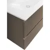 BelBagno UNO-800-2C-SO-СO База под раковину подвесная с фрезерованными ручками по всей длине фасада с двумя выкатн. ящ., Бежевый матовый, 800x455x608