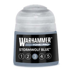 Warhammer Tone Pro Stormwolf Blue 3 — краска для миниатюр, 12 мл (20-333)