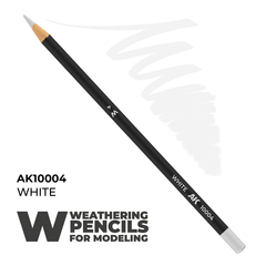 Карандаш White — AK Interactive Weathering Pencils, AK10004
