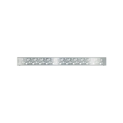 Timo Standart DR20-900 Декоративная решетка для желоба, цвет: нержавеющая сталь