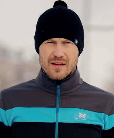 Nordski Sport лыжная шапка черная