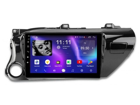 Магнитола Toyota Hilux (2015-2021) Android 10 QLED DSP 4G модель Teyes CC3-3111