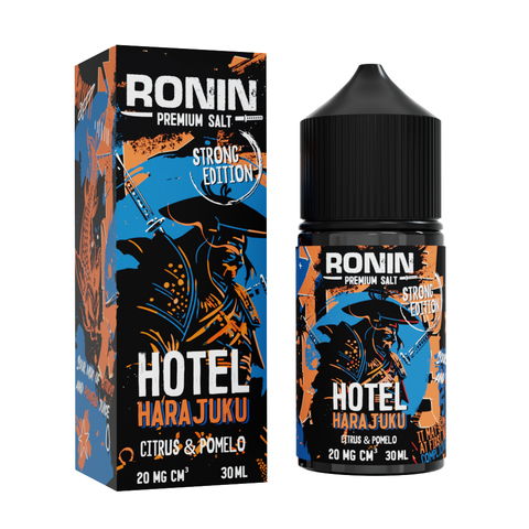 Жидкость RONIN PREMIUM 2% STRONG Salt 30 ml Hotel Harajuku - Кислый микс из цитрусовых и сока помело