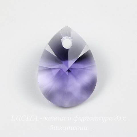 6128 Подвеска Сваровски Капля Tanzanite (12 мм) ()