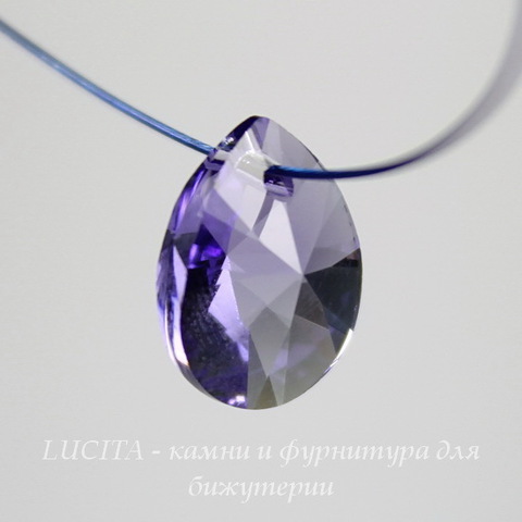 6128 Подвеска Сваровски Капля Tanzanite (12 мм) ()