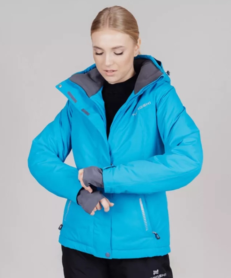 Горнолыжный костюм женский Nordski Extreme blue-blue - 4