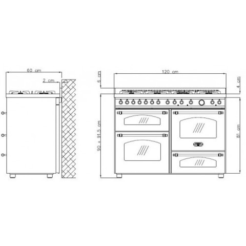 Варочный центр LOFRA PBP126SMFET+DMFT/2AEO