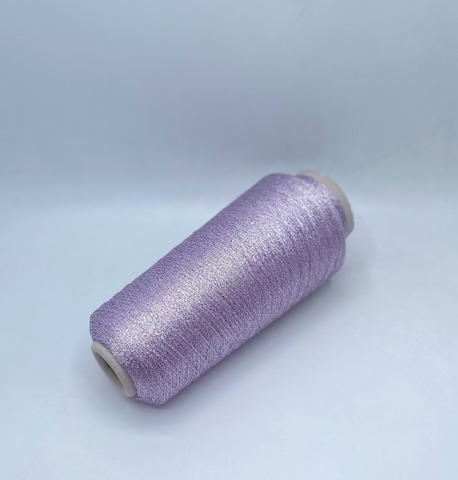 Lurex (пр.Италия),art.Bouclargent, 3560м / 100 гр. 65% вискоза 35% полиэстер( люрекс ), цвет-Лиловый(1796), арт.30508