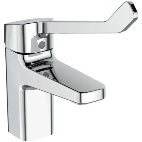 Ideal Standard Ceraplan BD218AA Смеситель для умывальника с удлиненной медицинской рукояткой, хром