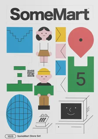 Стикерпак Store Set smthfctr (Something Factory)