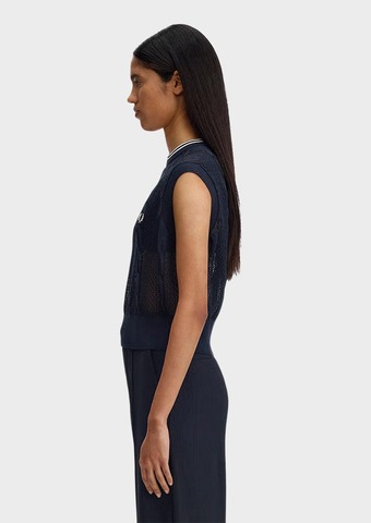Жилет FRED PERRY Mesh Cable Knit Tank