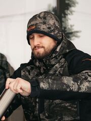 Демисезонная/зимняя шапка для охоты Remington Journey Black Camo на remingtonn.ru