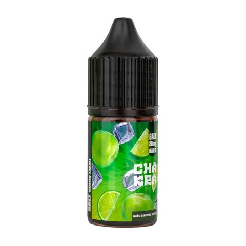 Жидкость Chakra Salt 2% HARD 30 ml - Лайм и Кислое яблоко