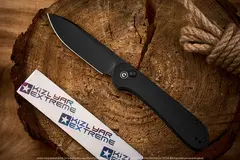 Нож Civivi BL Elementum C2103A сталь 14C28N Black StoneWash рукоять Black G10