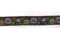 Тесьма жаккард, с1852, рис.8924, ш. 2,2 см