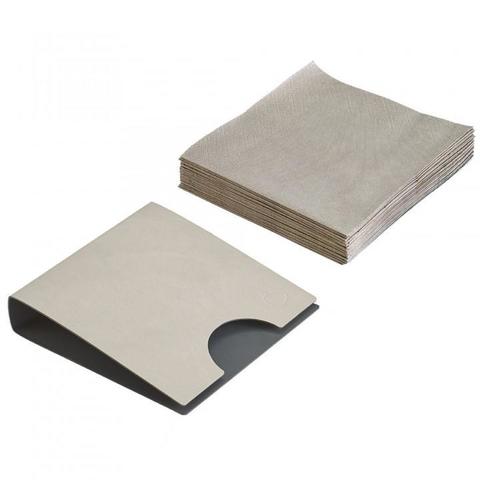 Салфетница 17х17см Nupo light grey/anthracite LindDNA-989852