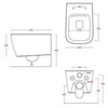 ArtCeram A16 ASV003 13 00 Унитаз подвесной, цвет: оранжевый