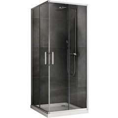 Abber Schwarzer Diamant AG020805 Душевой уголок, 80x80x190, цвет: хром фото