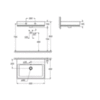 GROHE Cube 3947300H Раковина подвесная