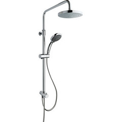 VitrA A45597EXP Душевая система внешнего монтажа 85 см с верхней лейкой 18,5х18,5 см фото