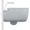 Berges Wasserhaus Ego 082124 Унитаз подвесной XL Rimless