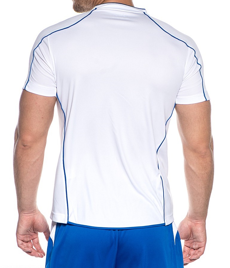 Волейбольная форма Asics Volo Zone мужская белая-синяя - 3