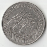 1972 SR1942 Конго 100 франков 1972 SR1942 Конго 100 франков
