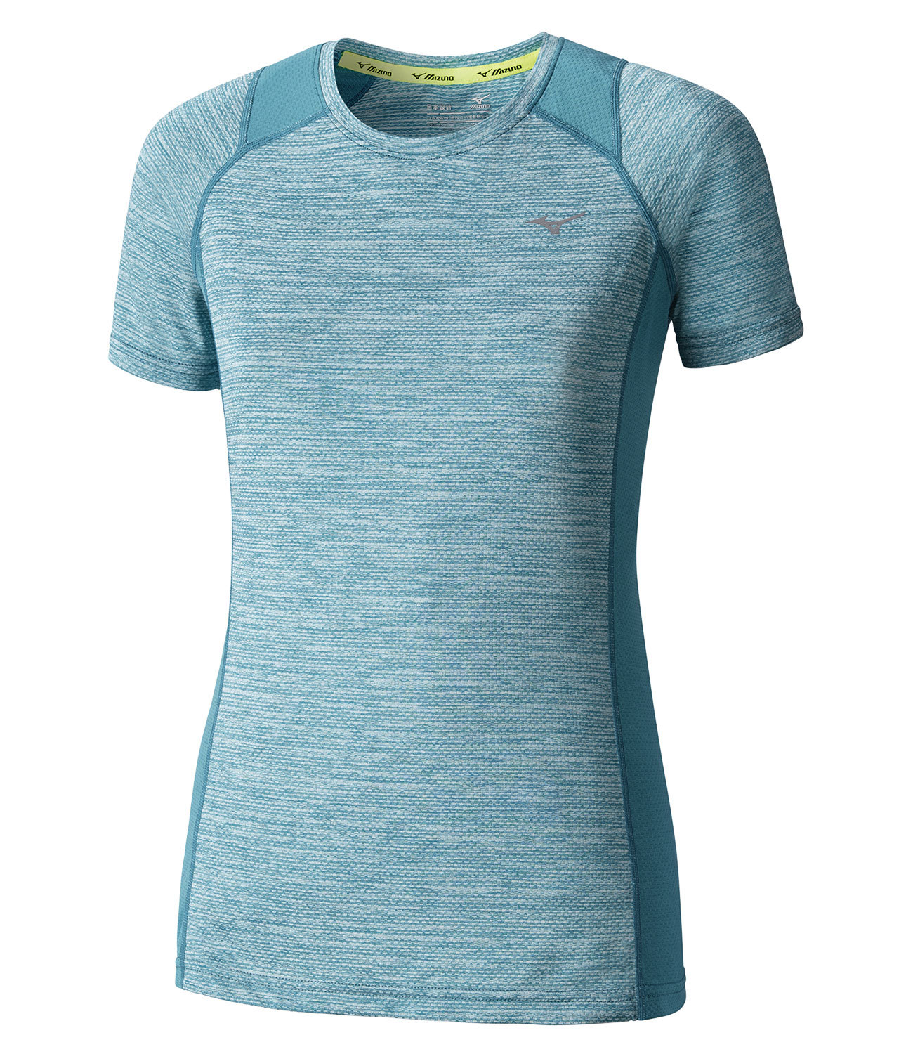 Футболка для бега женская Mizuno Alpha Tee голубая