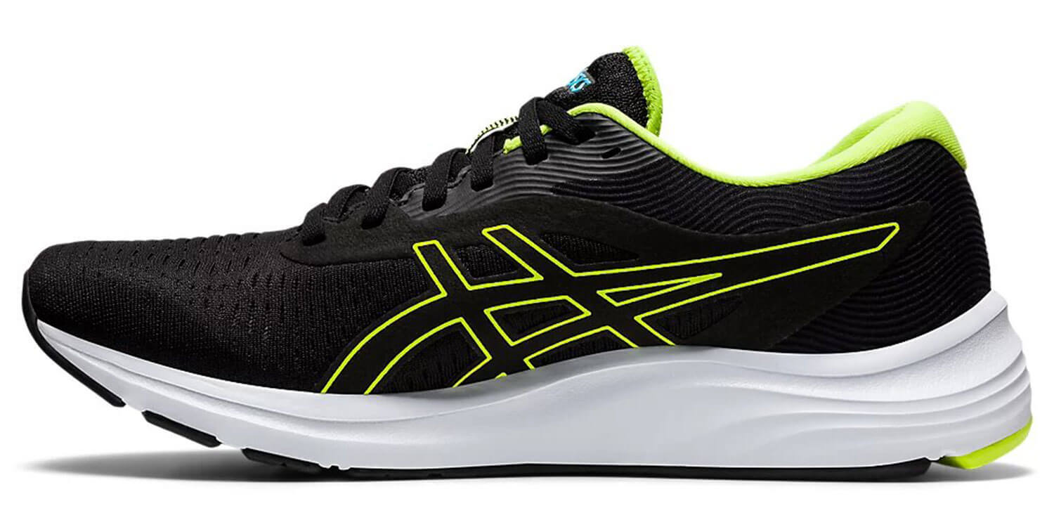 Asics Gel Pulse 12 кроссовки для бега мужские черные-зеленые - 5