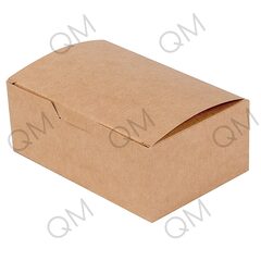 Упаковка для наггетсов, куриных крыльев, картофеля фри ECO Fast Food Box L (500 шт./кор.20 уп.,25 шт) р-р 70*91*150 мм
