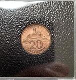 K16216 Словакия 20 геллеров, 1940 Br, 2,5 gr K16216 Словакия 20 геллеров, 1940 Br, 2,5 gr